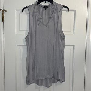 Simply Vera Ruffled V-neck Blouse XL